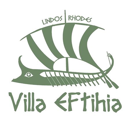 Villa Eftihia In Lindos 외부 사진