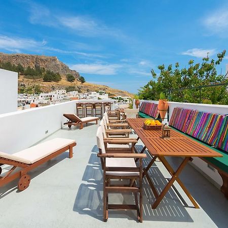 Villa Eftihia In Lindos 외부 사진