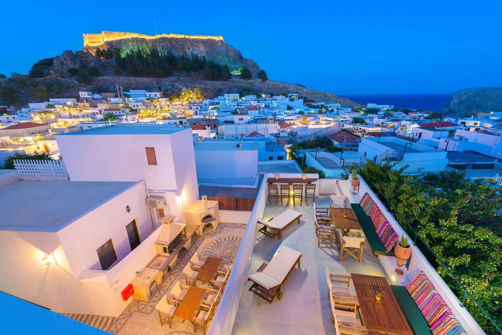 Villa Eftihia In Lindos 외부 사진