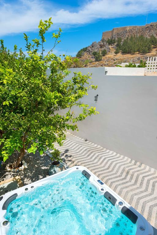 Villa Eftihia In Lindos 외부 사진