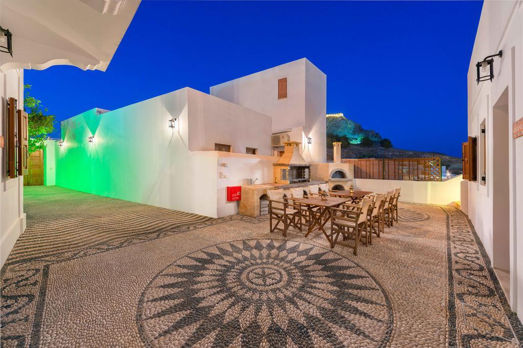 Villa Eftihia In Lindos 외부 사진