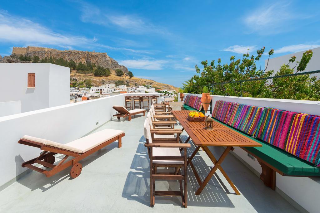Villa Eftihia In Lindos 외부 사진